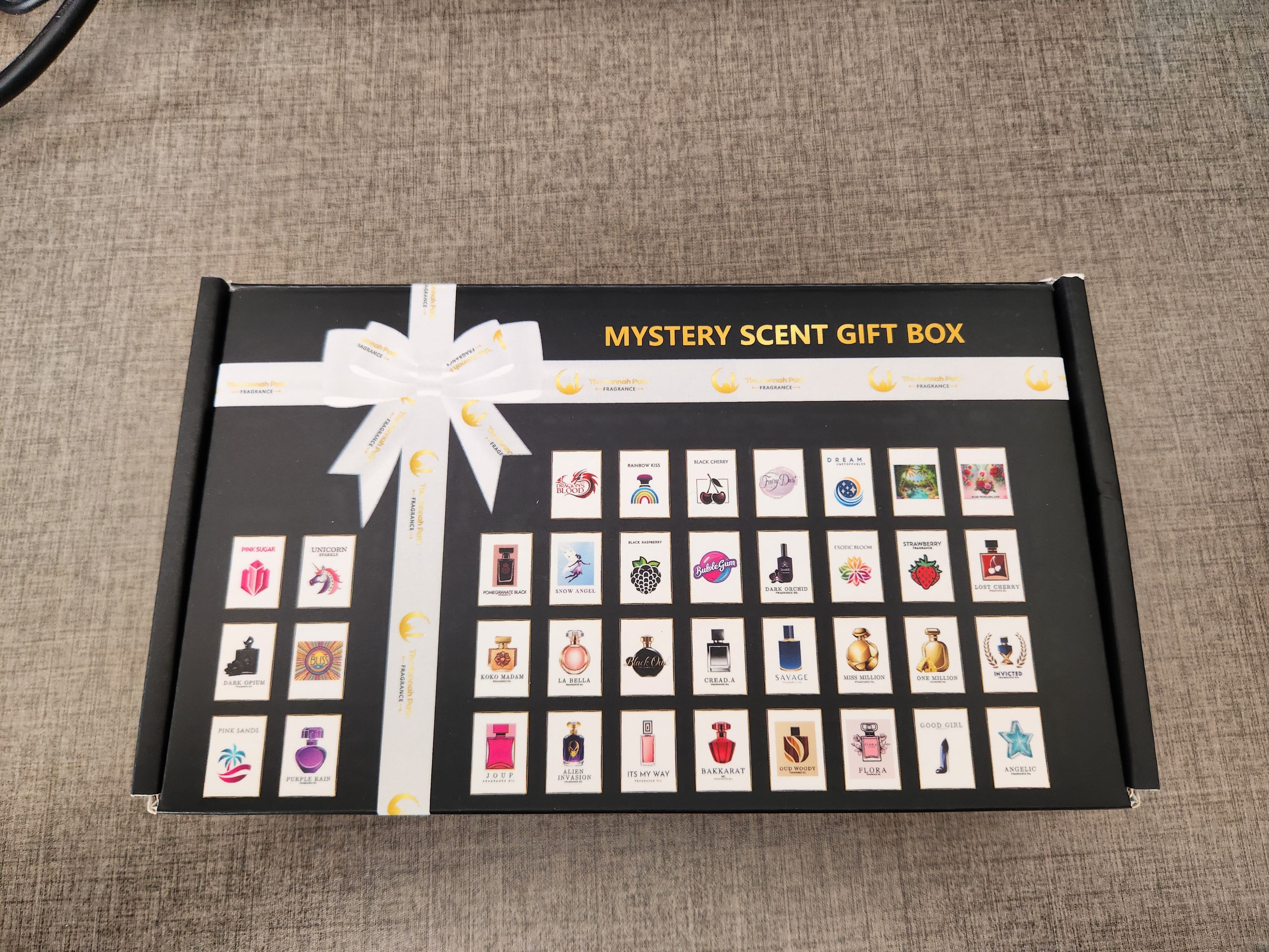 Luxury Car Oil Diffuser Mystery Scent Gift Box