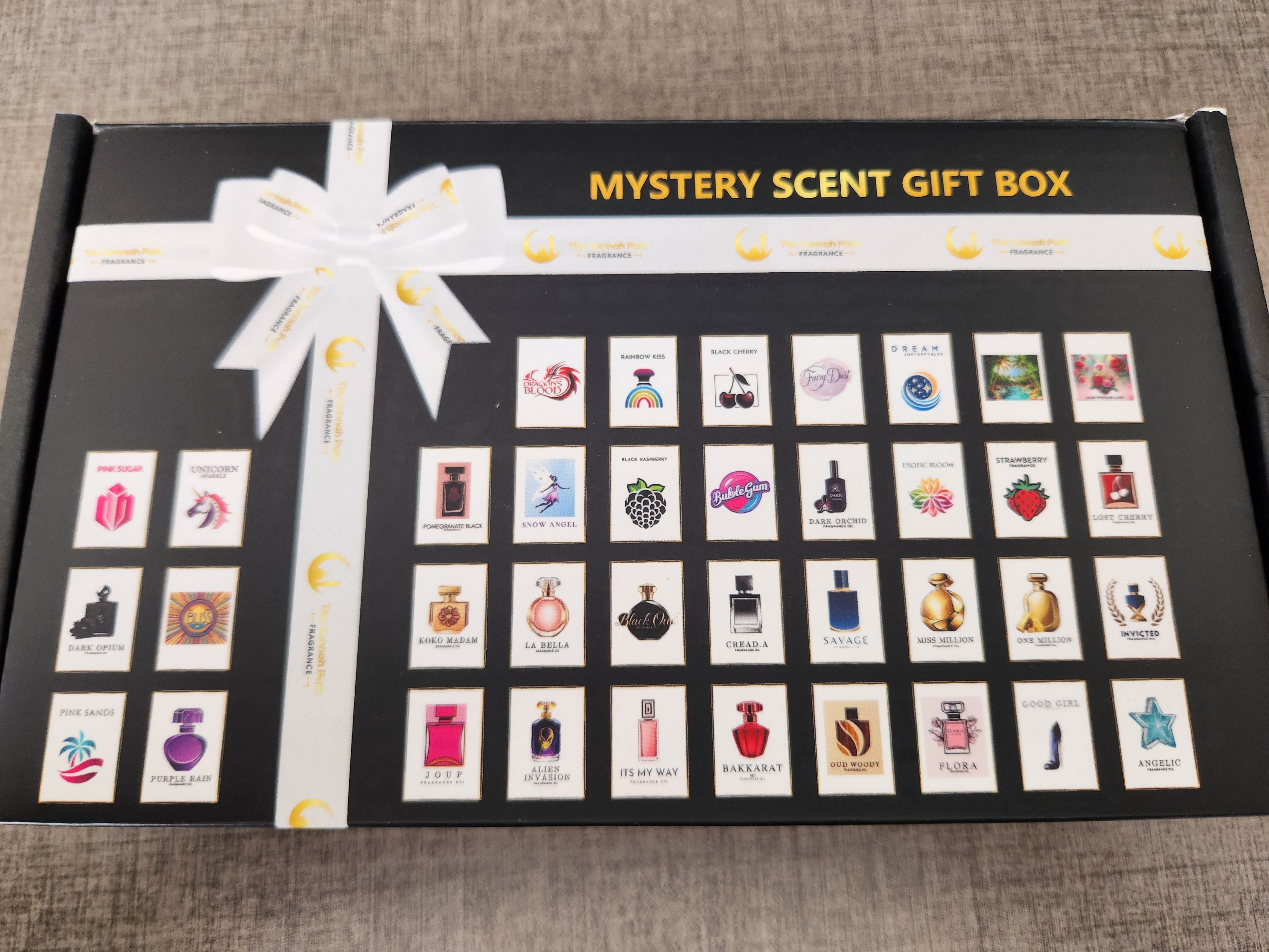Luxury Car Oil Diffuser Mystery Scent Gift Box
