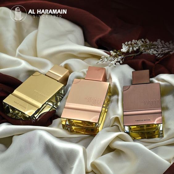 Al Haramain Amber Oud Gold Edition 60ml | Luxury Eau de Parfum for Women & Men | Long-lasting Unisex Fragrance with Amber & Oud Perfume Spray