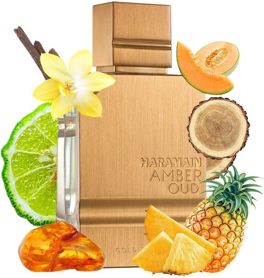Al Haramain Amber Oud Gold Edition 60ml | Luxury Eau de Parfum for Women & Men | Long-lasting Unisex Fragrance with Amber & Oud Perfume Spray